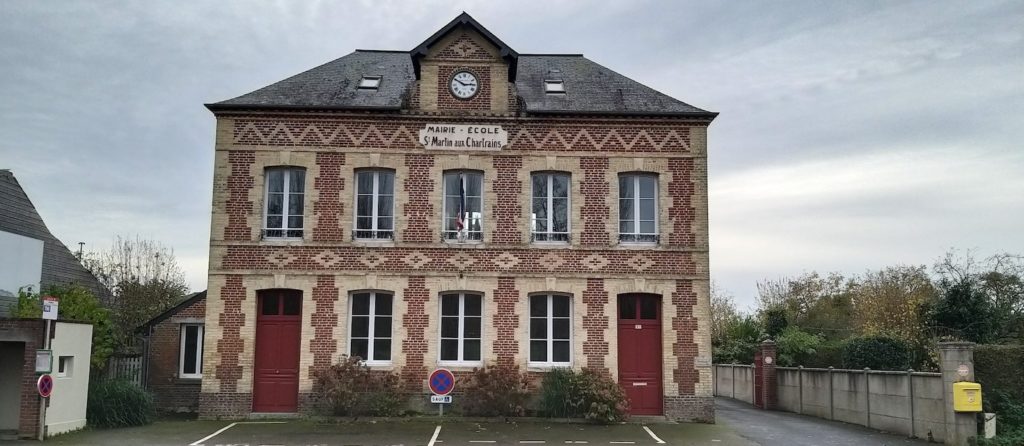Facade de l’actuelle mairie.